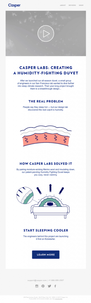 Chủ đề: Casper Labs: Tạo chăn lông vũ chống ẩm